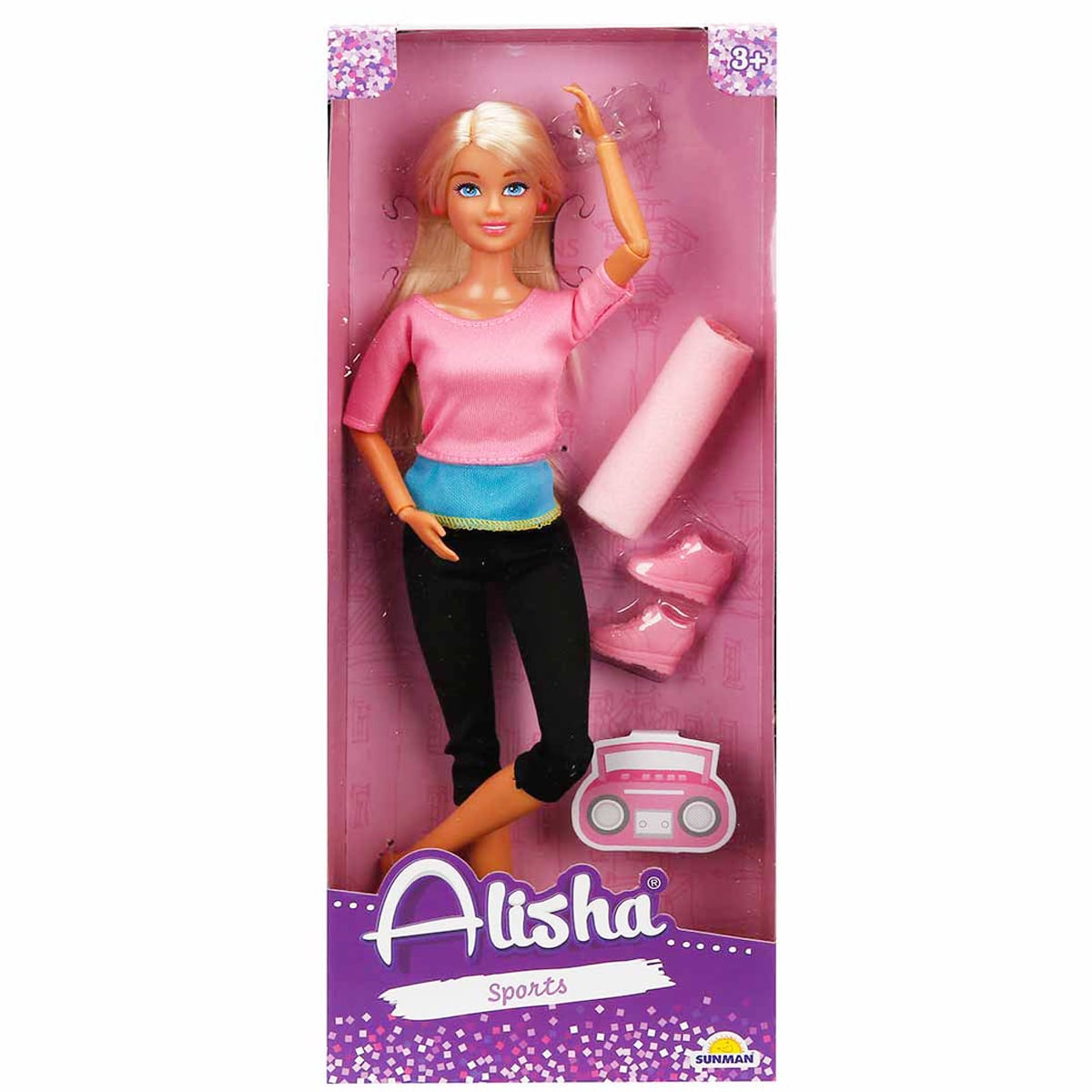 Papusa Alisha in Tinuta Sport - 29 cm