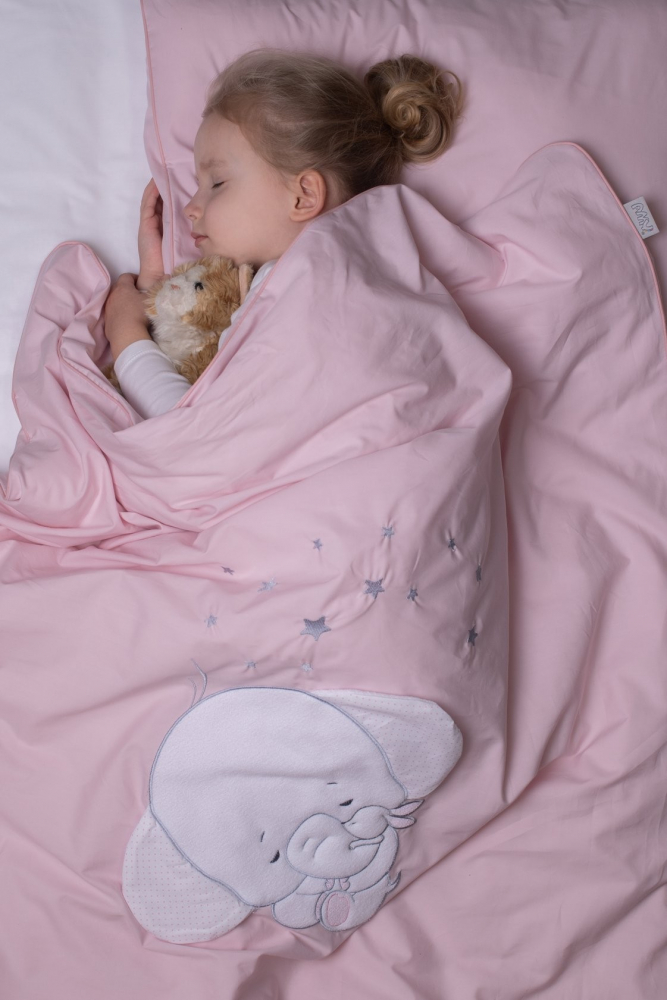 Set Lenjerie Amy cu protecție laterală, Pink
