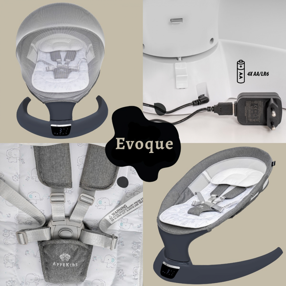 Leagan Electric AppeKids Evoque - Comfort & Siguranta - imagine 3