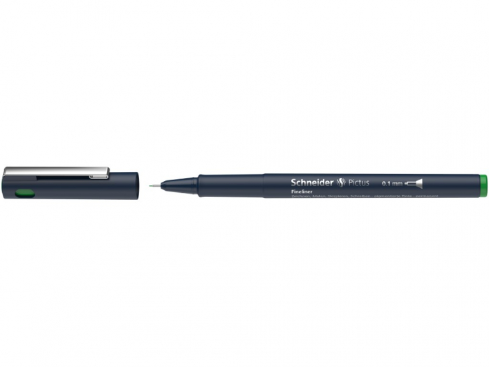Fineliner Schneider Pictus 0.1 mm, 4 culori