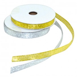 Panglica Argintie Playbox, 9 mm x 10 m