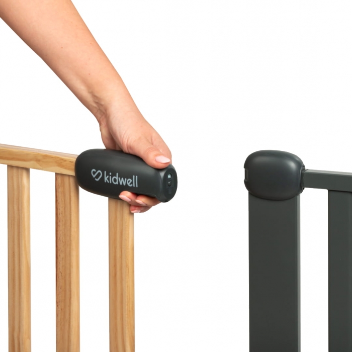 Poartă Siguranță Kidwell Trasti, Negru, 74-105 cm - imagine 10