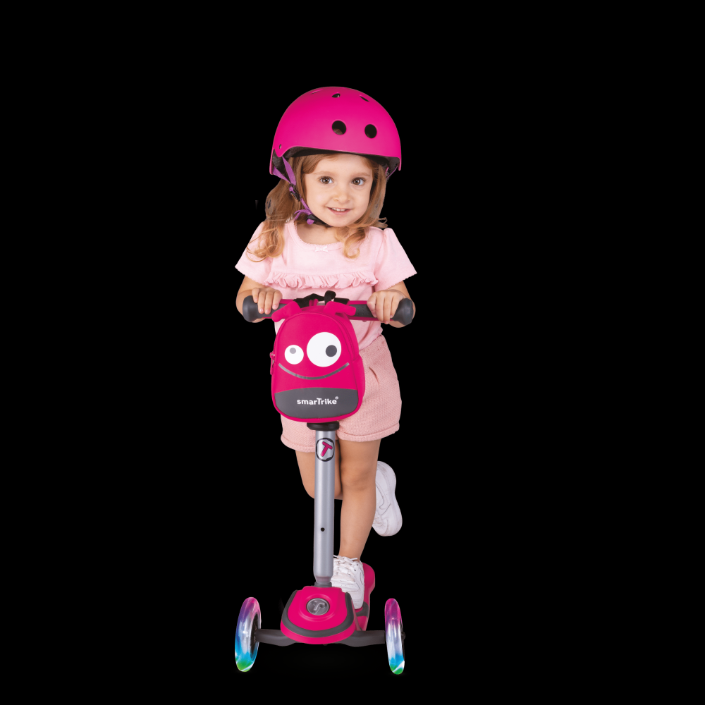 Trotineta SmarTrike T1 Roz cu Scaun si Gentuta - imagine 2
