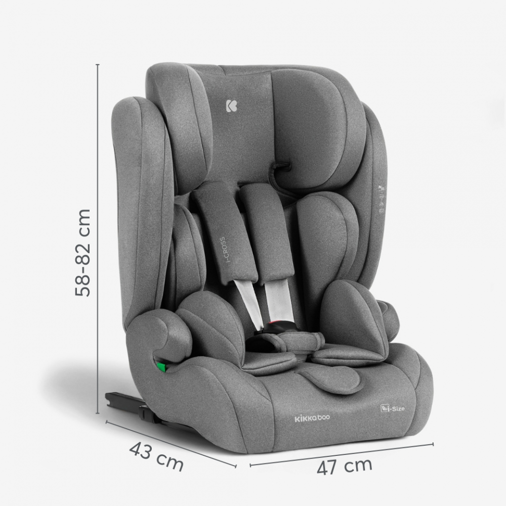 Scaun auto Kikkaboo i-Cross ISOFIX i-SIZE