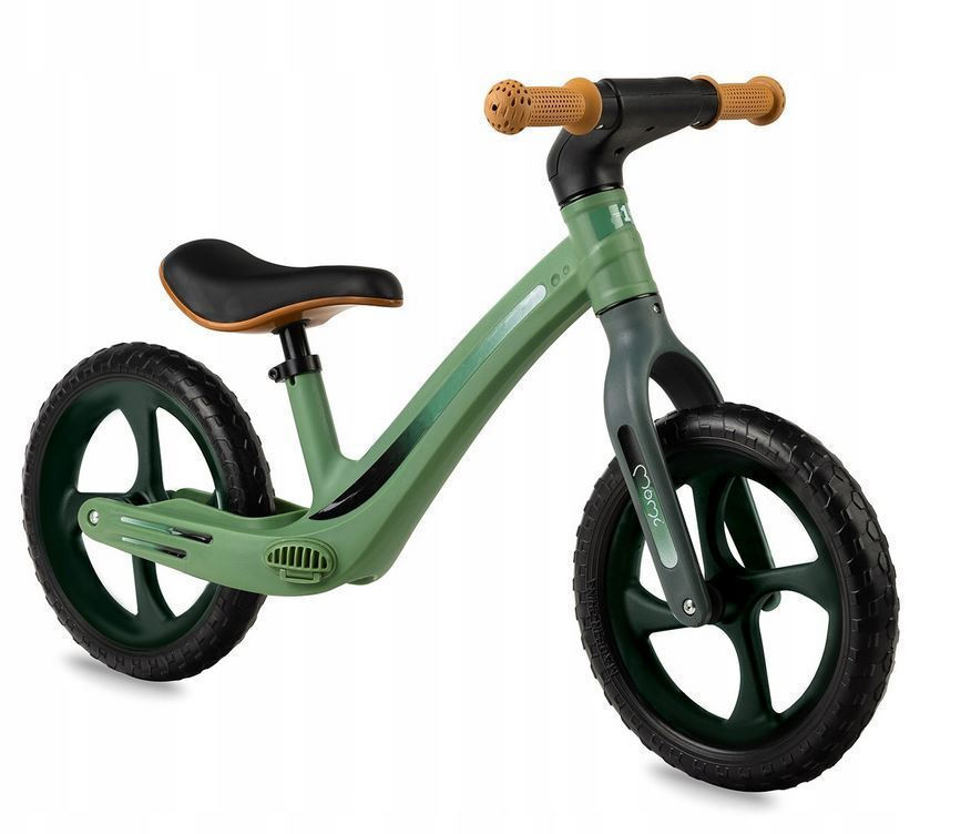 Bicicletă Fără Pedale Momi Mizo Khaki 12 inch, Ușoară - imagine 7