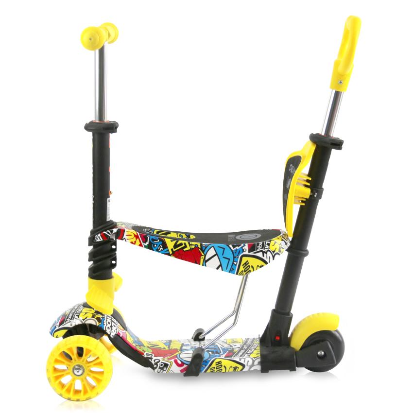 Trotineta Lorelli Draxter cu LED și Scaun - imagine 7