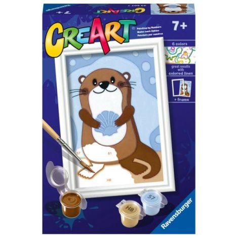 Ravensburger CreArt Pictură Vidra - Set Creativ Copii