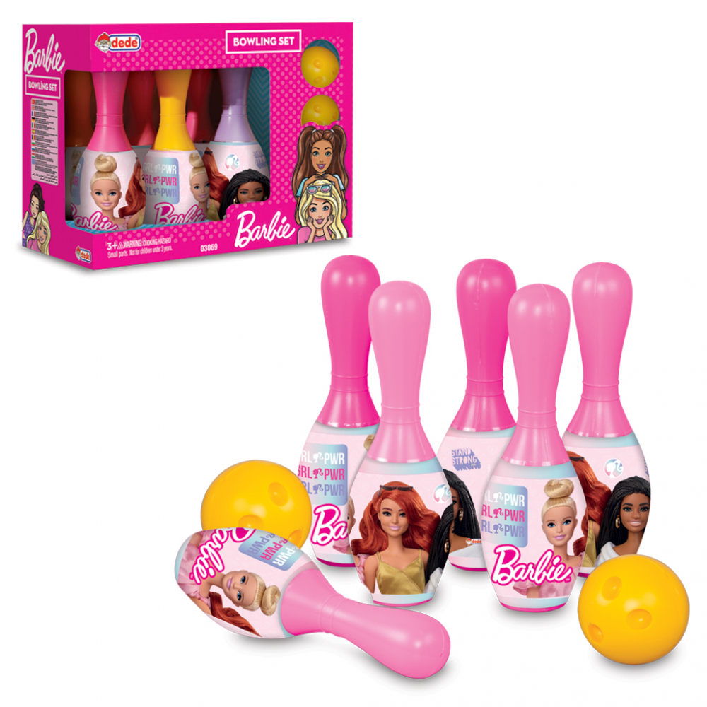 Set Bowling Barbie 6 Popice Dede - imagine 2