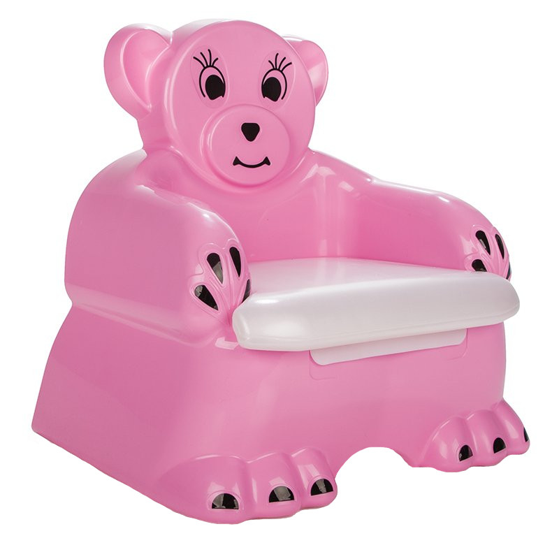 Olita Tip Scaunel Bobo Potty Pink Pilsan - imagine 2