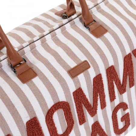 Geantă de înfășat Childhome Mommy Bag Nude - imagine 4