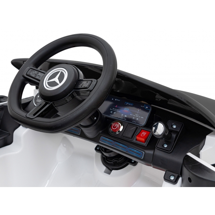 Masinuta Electrica Mercedes AMG EQA Alb 70W - imagine 4
