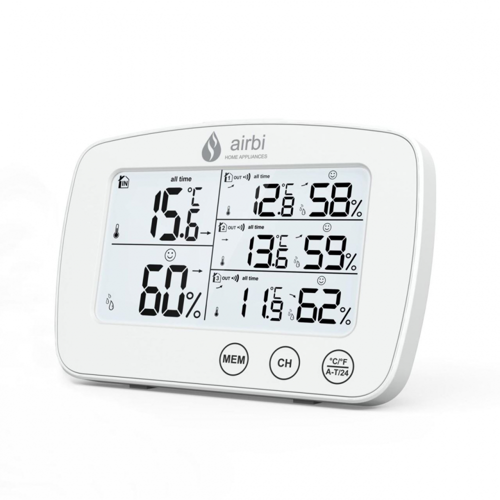 Termometru Digital Airbi Trio cu 3 Senzori Wireless