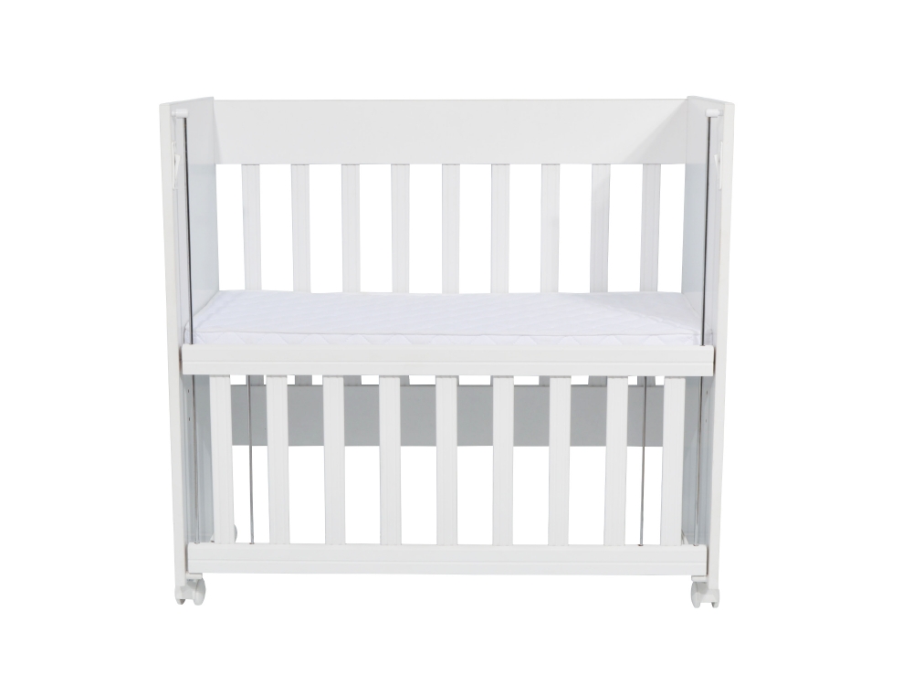 Patut Mini Cot White, Laterala Culisanta - imagine 4