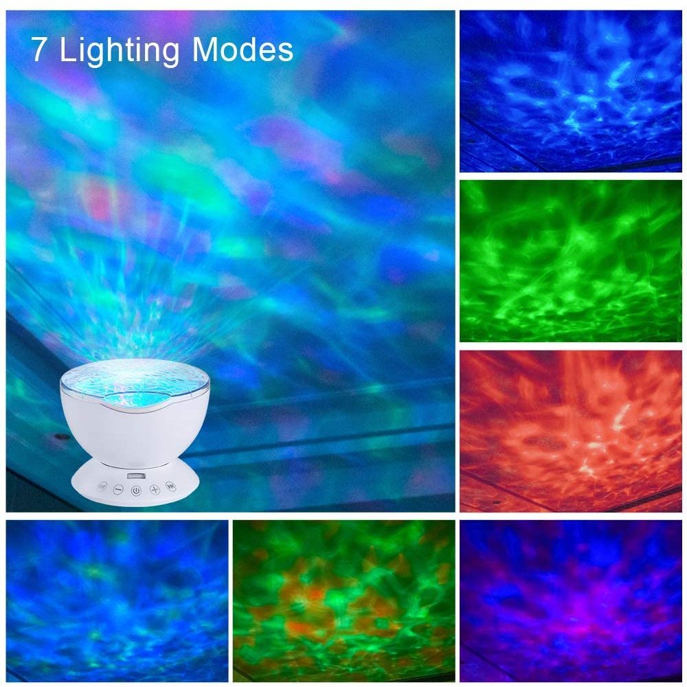 Lampa Ocean Wave Bambinice cu Sunete - imagine 2