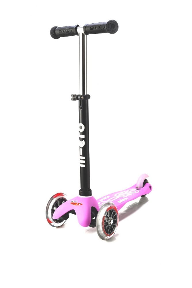 Trotineta Micro Mini2go Deluxe Pink | Cu Scaunel și Depozitare - imagine 5