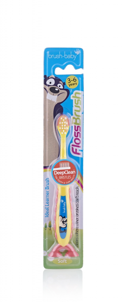 Brush Baby Soft Flossbrush 3-6 ani | Igienă Dentară - imagine 5
