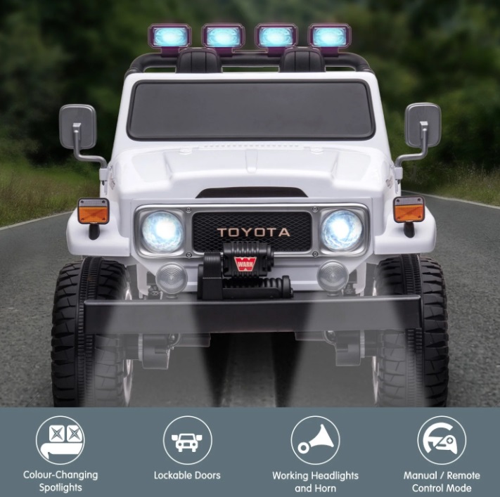 Masinuta Electrica Toyota FJ40 pentru Copii - imagine 2