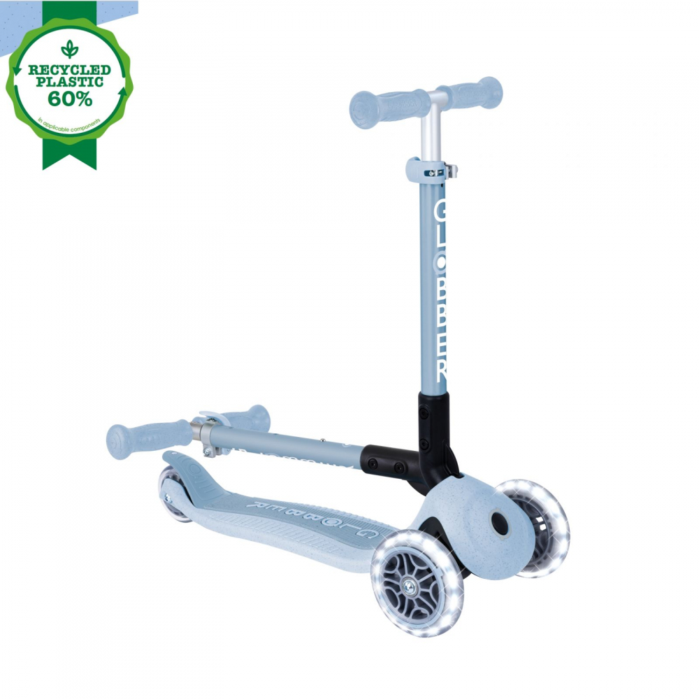 Globber Junior ECO Albastru - Trotineta pliabila ecologica - imagine 8