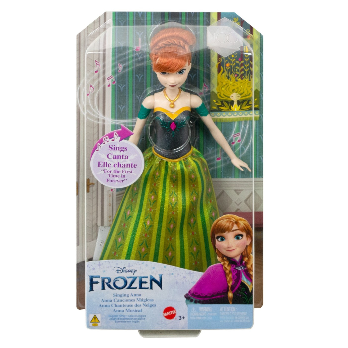 Păpușă Anna Cântătoare Disney Frozen - Melodie inclusă