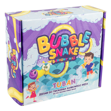Bubble Snake Tuban - Jucărie Magică cu Baloane de Săpun