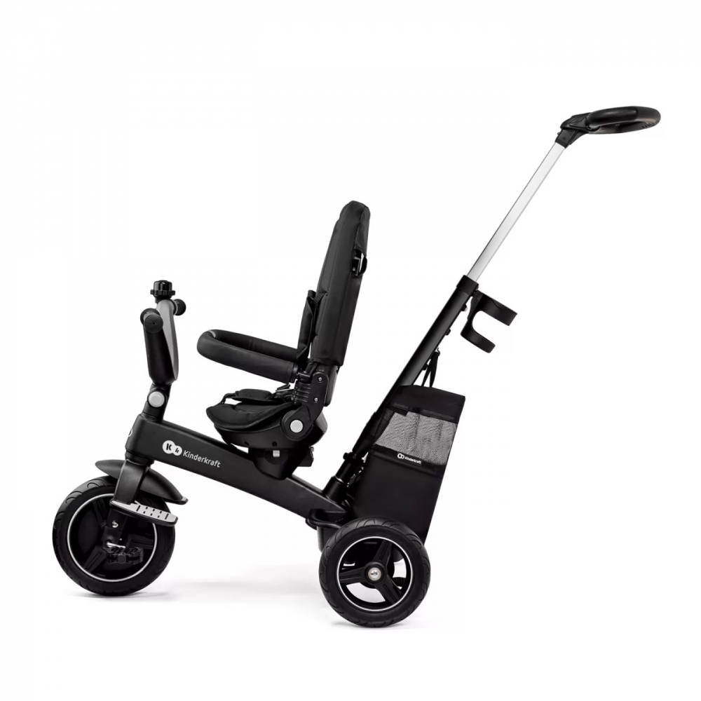 Tricicleta Kinderkraft Easytwist Black, de la 9 luni - imagine 10