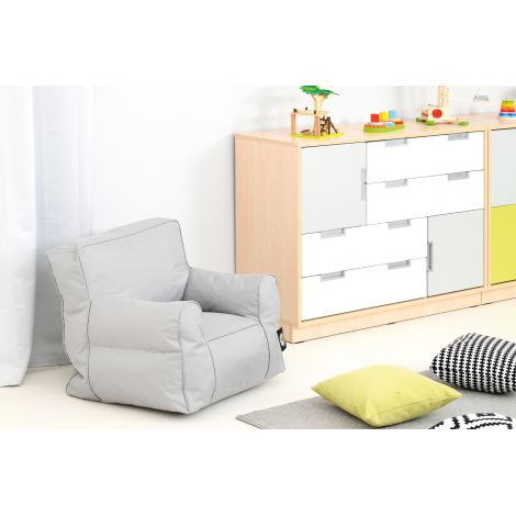 Fotoliu Gri Lectura Moje Bambino - Confort Sigur - imagine 7