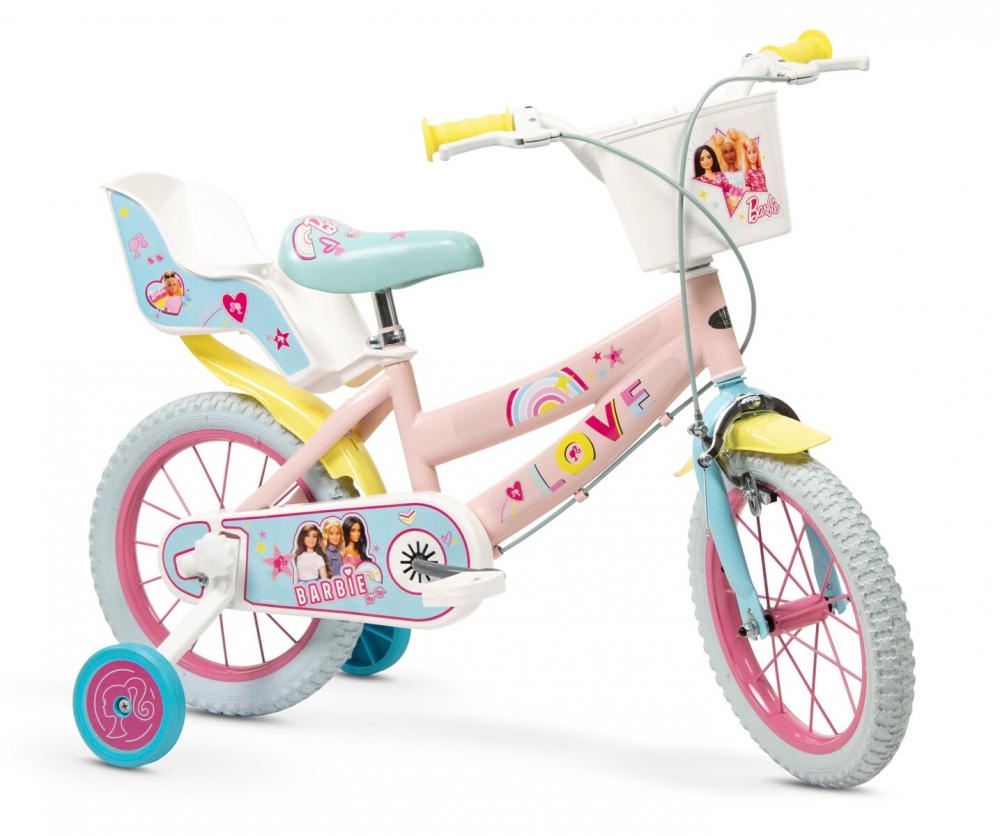 Toimsa Barbie 14" cu roti ajutatoare - imagine 7