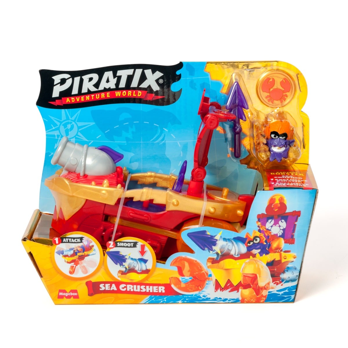 Set Piratix Captain Bobster - Nava Sea Crusher