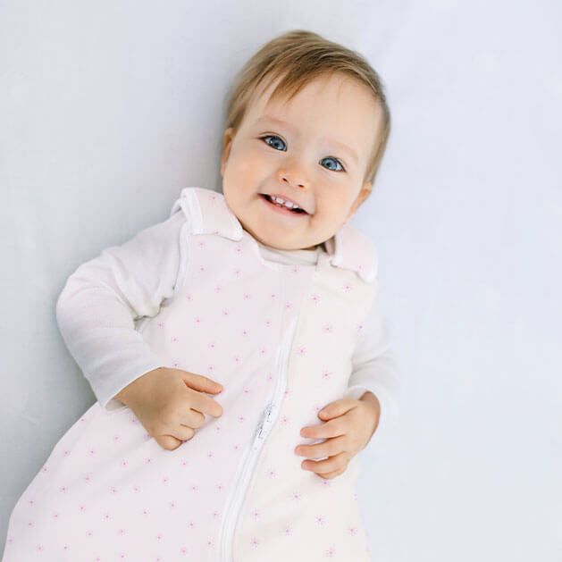 Sac dormit 2in1 Ergobaby Daisies - Convertibil joc/somn - imagine 2