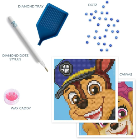 Set 6-in-1 Patrula Catelusilor Diamond Dotz - imagine 8