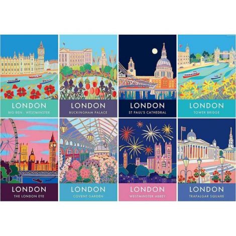 Puzzle Londra Vintage Ravensburger 1000 Piese