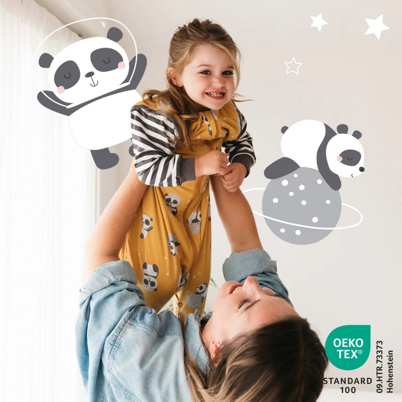 Slumbersac Panda Sac Dormit Detasabil 90cm