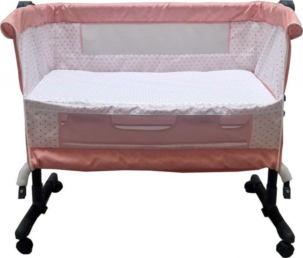 Patut Co-Sleeper Baby Care Transformabil Roz - imagine 2
