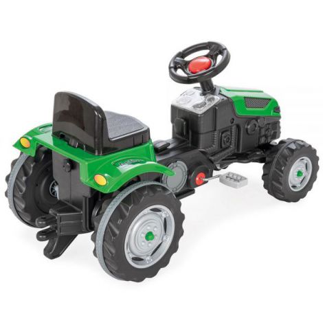 Tractor Pedale Pilsan Active, Verde, +3 Ani - imagine 3