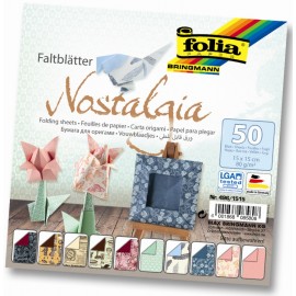 Hartie Origami 50 coli 15x15 Nostalgie | Folia Paper - imagine 4