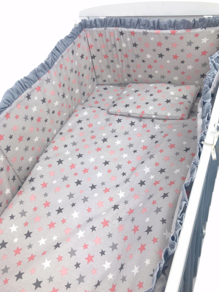 Set Lenjerie Patut Croitoria Noastra 5 Piese