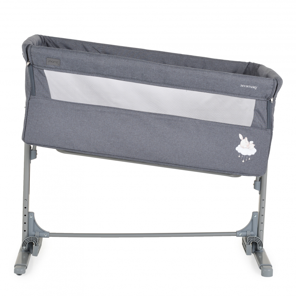 Moni Patut Co-Sleeper Mystery Grey Multifuncțional - imagine 3