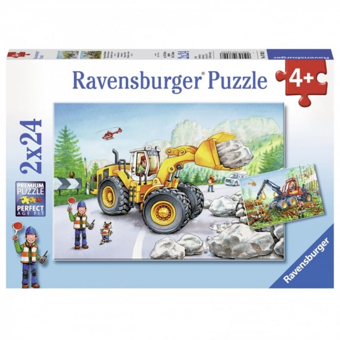 Puzzle Ravensburger Utilaje la Munca