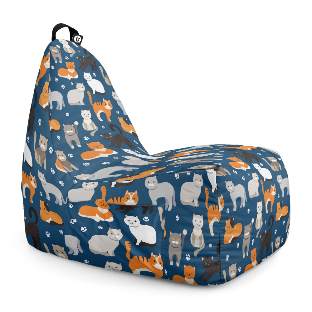 Fotoliu Puf Chill XL Pisici Updeco - imagine 6
