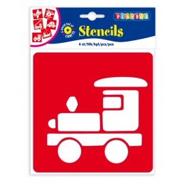 Sabloane Vehicule Playbox - Set 6 Bucți