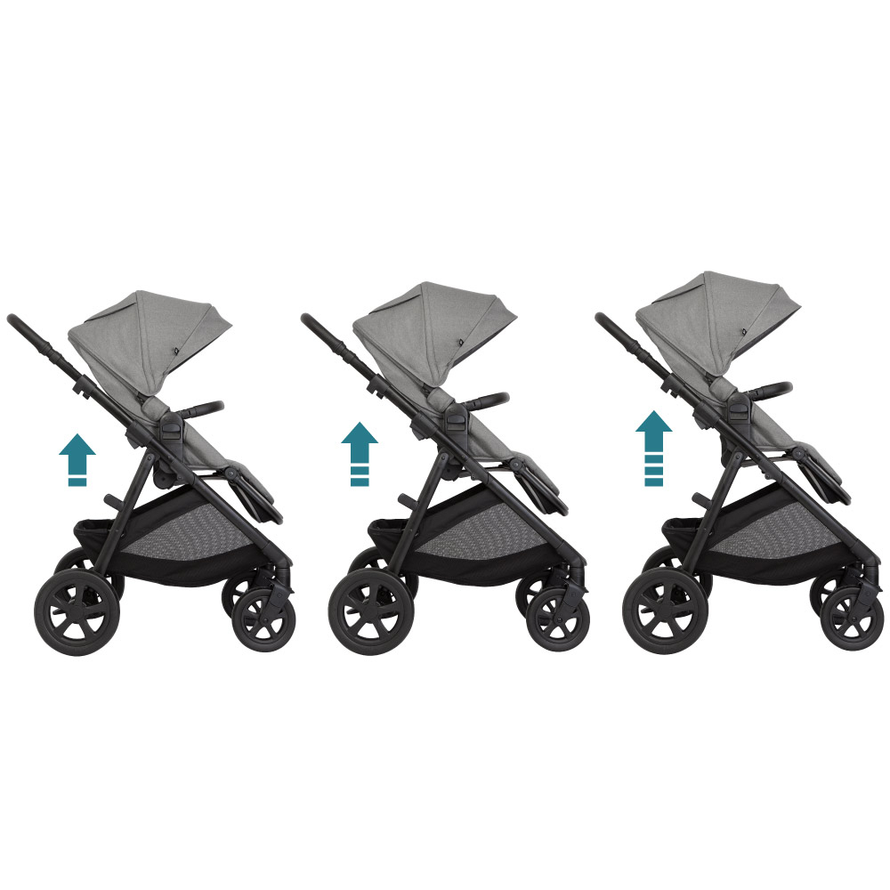 Carucior 3 in 1 Graco Near2Me DLX Ash - imagine 5