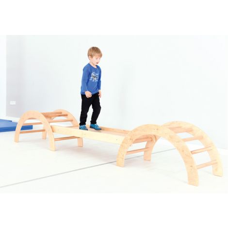 Tobogan Lemn Gimnastică Moje Bambino 150cm - imagine 4