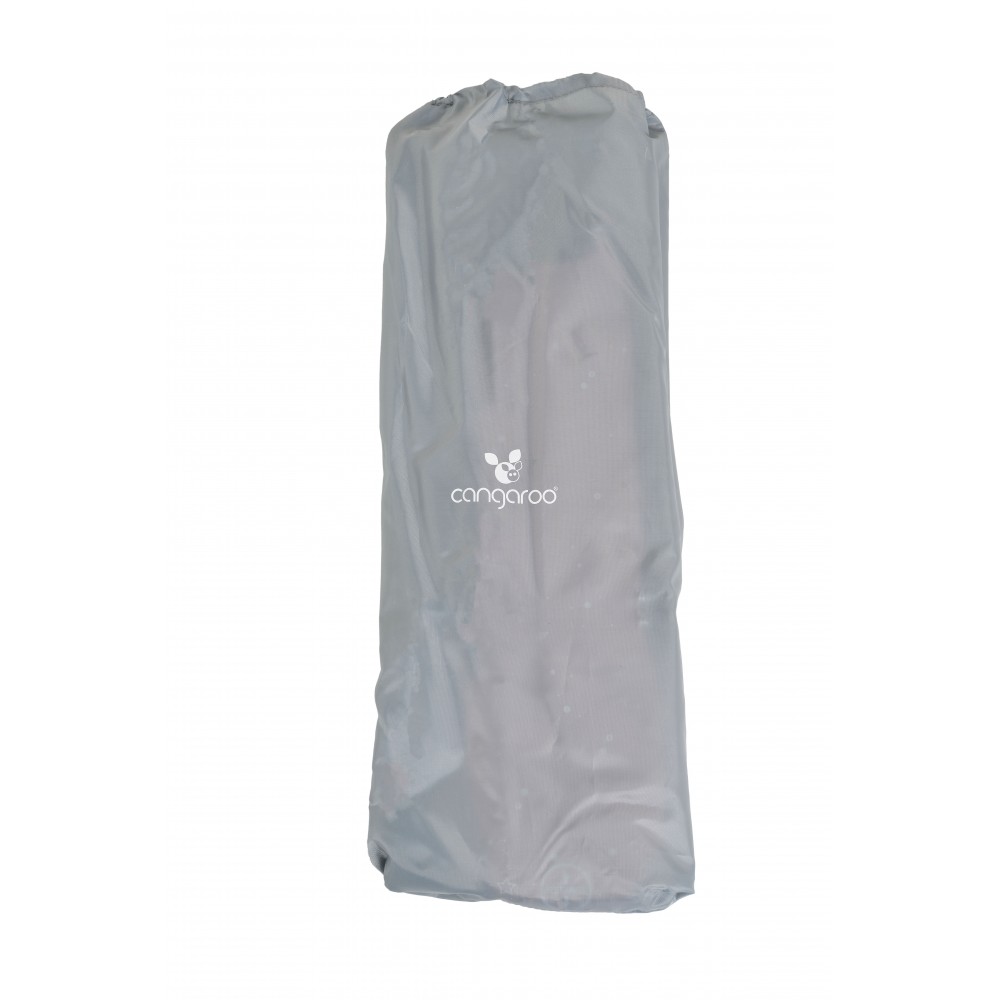 Bariera Protectie Pat Cangaroo Safe 130 cm, Grey