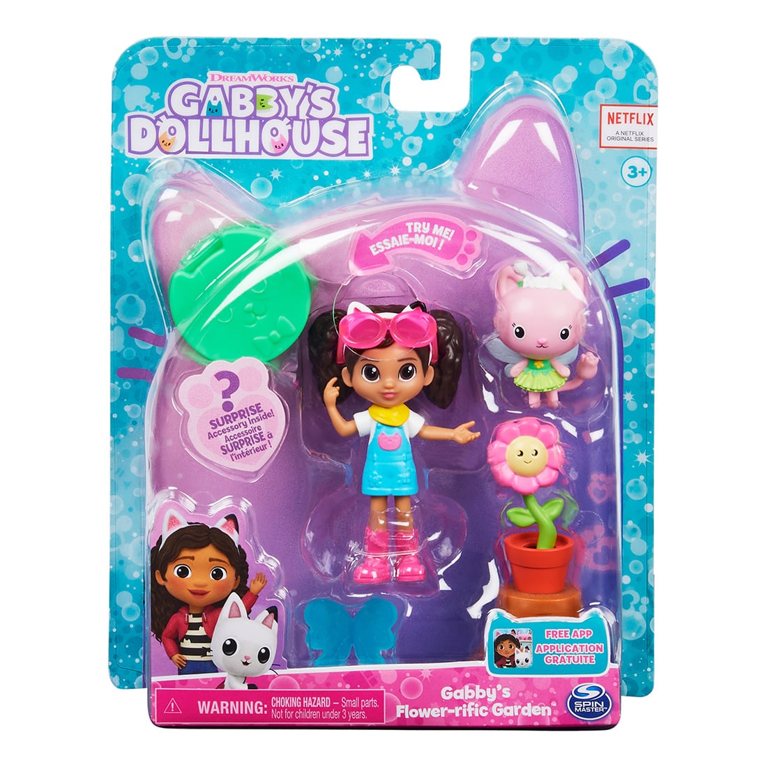 Set Gabby's Dollhouse Flower-rific Garden