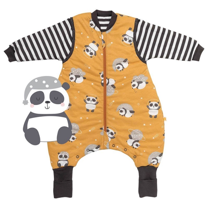 Sac Dormit Panda cu Manete, Slumbersac 2.5 Tog - imagine 3