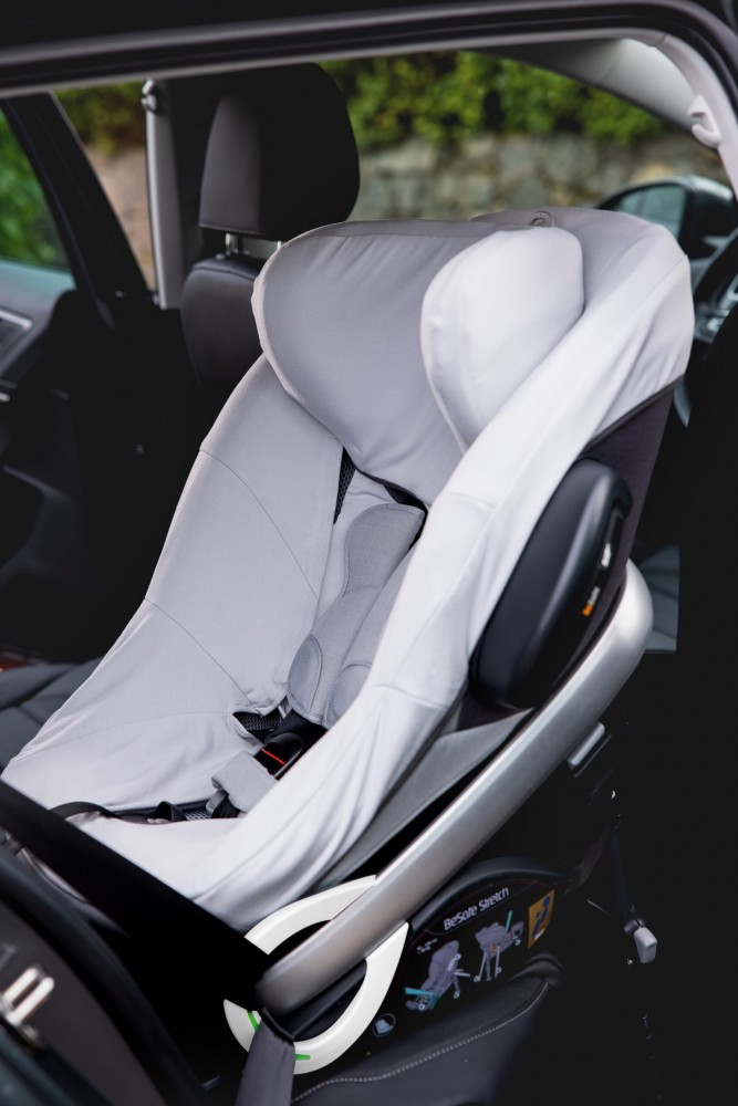 Husa Scaun Auto BeSafe iZi Stretch Glaciar Grey