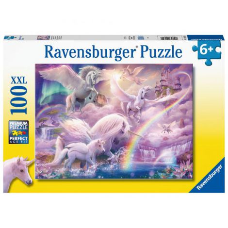Puzzle Unicorns 100 piese Ravensburger