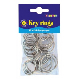 Set 30 Inele Metalice Chei Playbox