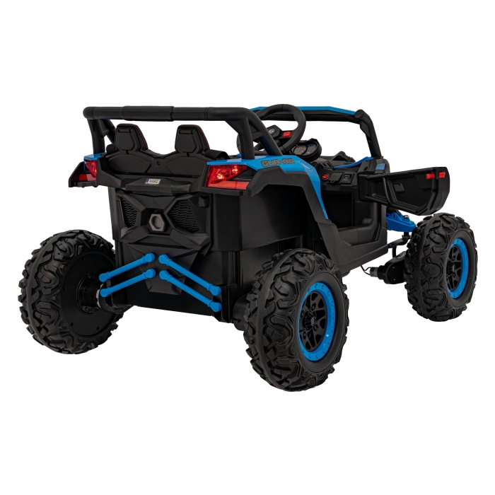 ATV Electric Ramiz 4x4 pentru Copii - Albastru - imagine 5