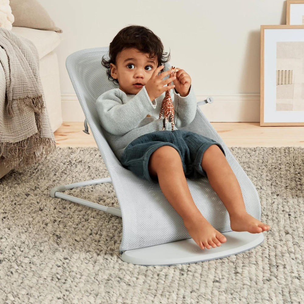 BabyBjorn Balance Soft SilverWhite Mesh